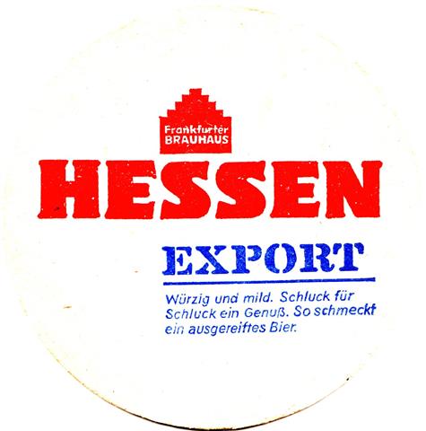 frankfurt f-he frankfurter brauhaus hessen 1a (rund215-hessen export-blaurot)
